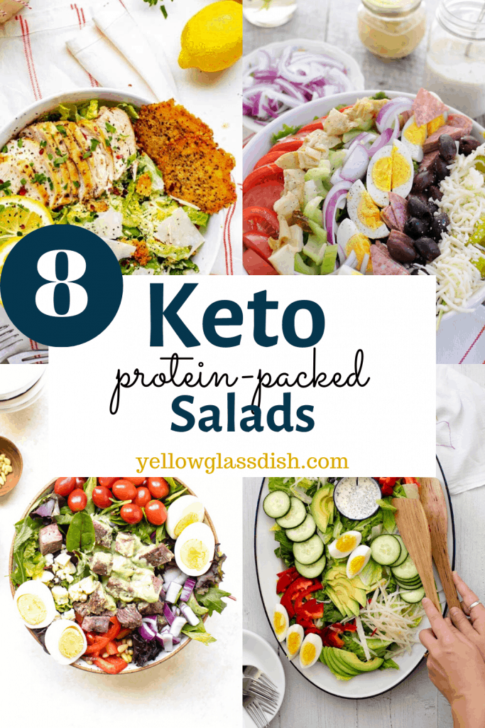 8 low carb and keto salad recipes that are packed with protein